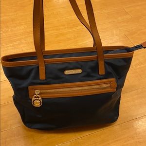 Michael Kors Kempton Navy Tote Purse